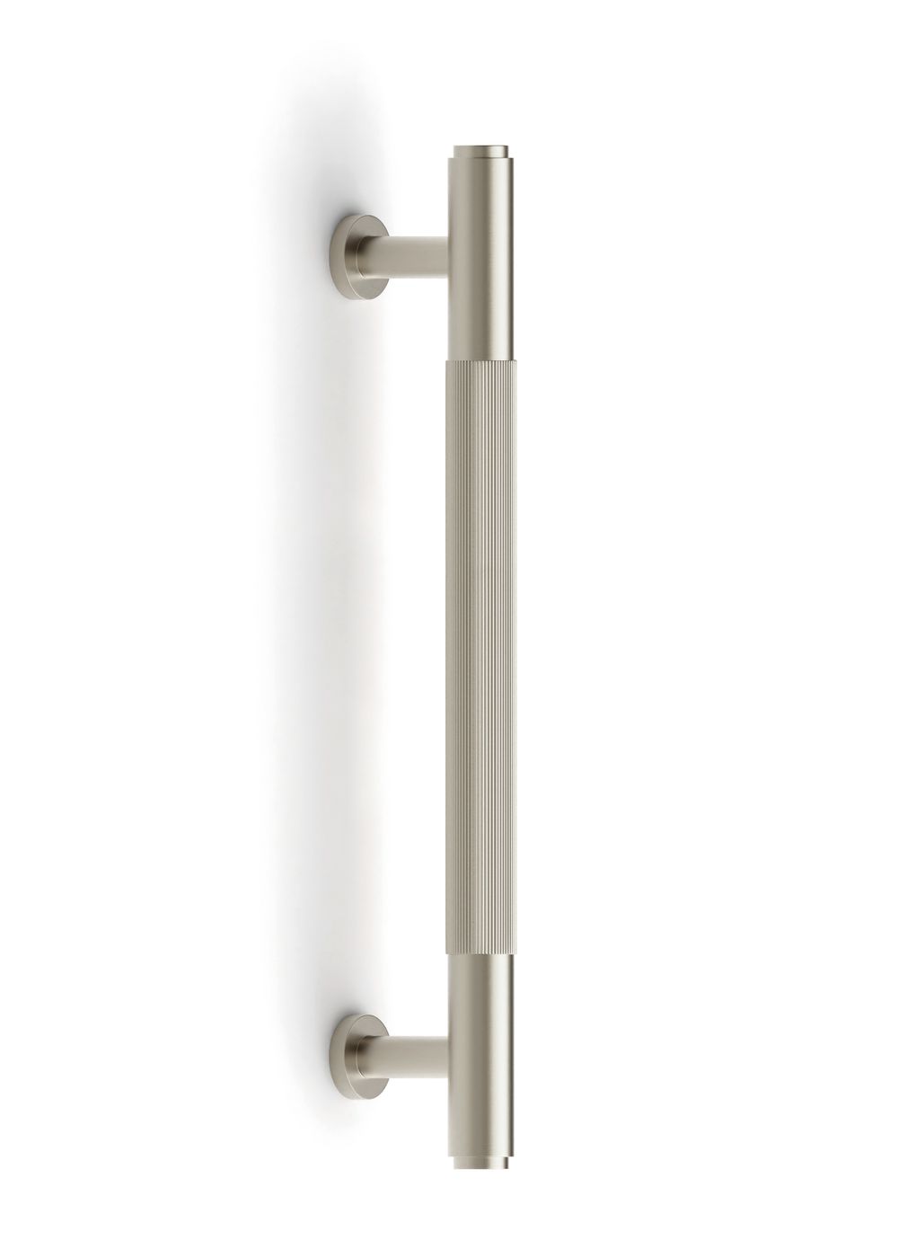 Soho - 165mm Brushed Nickel Handle (Premium Solid Brass Construction)