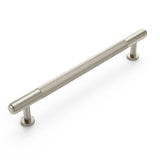 Soho - 195mm Brushed Nickel Handle (Premium Solid Brass Construction)