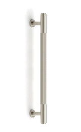 Soho - 195mm Brushed Nickel Handle (Premium Solid Brass Construction)