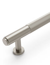 Soho - 225mm Brushed Nickel Handle (Premium Solid Brass Construction)