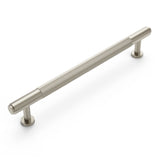 Soho - 225mm Brushed Nickel Handle (Premium Solid Brass Construction)