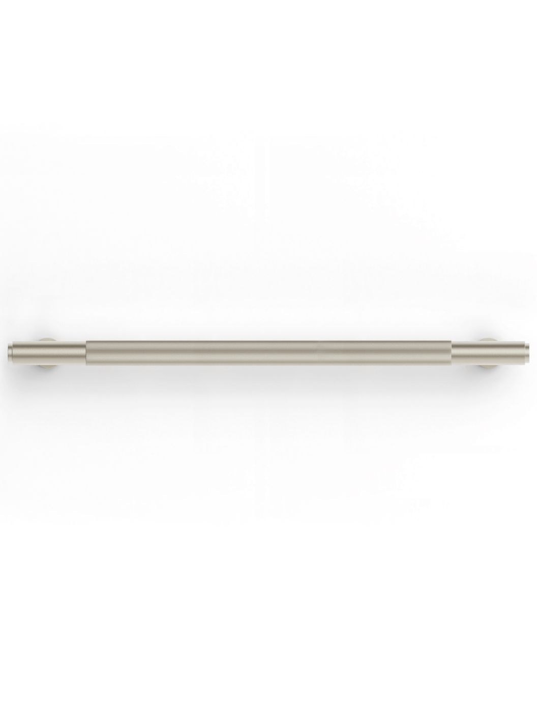 Soho - 225mm Brushed Nickel Handle (Premium Solid Brass Construction)