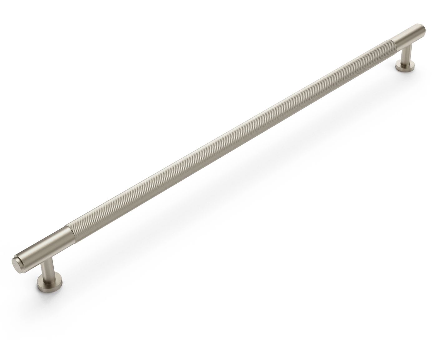 Soho - 350mm Brushed Nickel Handle (Premium Solid Brass Construction)