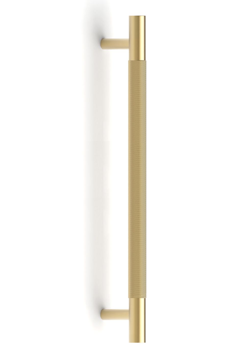 Nord - 235mm Brushed Brass Handle (Premium Solid Brass Construction)