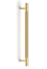 Nord - 235mm Brushed Brass Handle (Premium Solid Brass Construction)