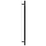 Nord - 380mm Matte Black Handle (Premium Solid Brass Construction)
