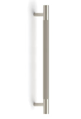 Nord - 235mm Brushed Nickel Handle (Premium Solid Brass Construction)