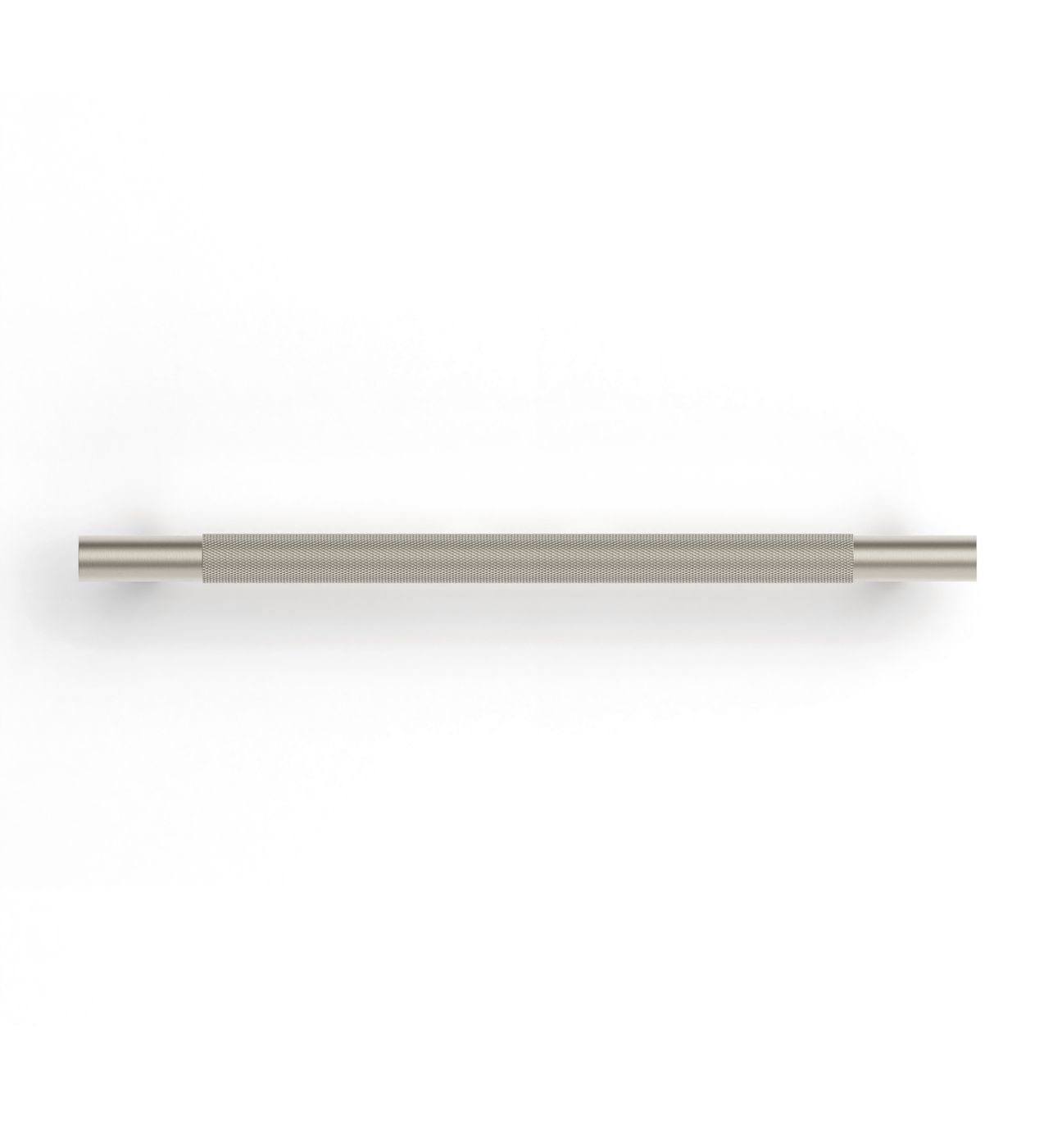 Nord - 235mm Brushed Nickel Handle (Premium Solid Brass Construction)