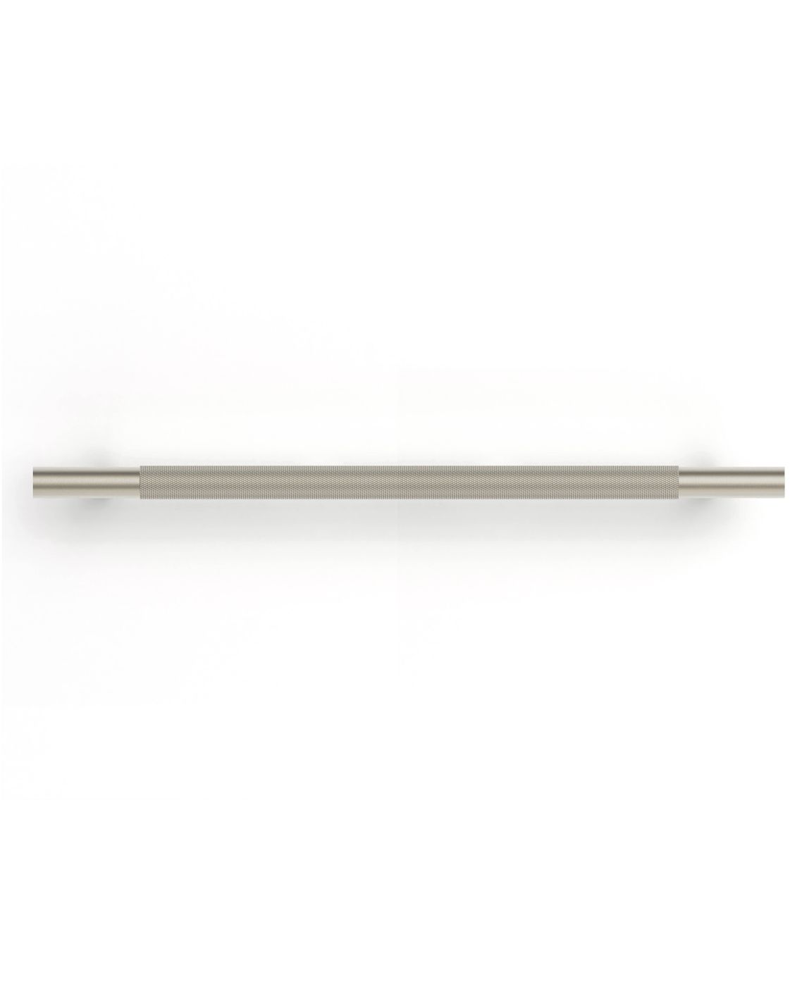 Nord - 280mm Brushed Nickel Handle (Premium Solid Brass Construction)