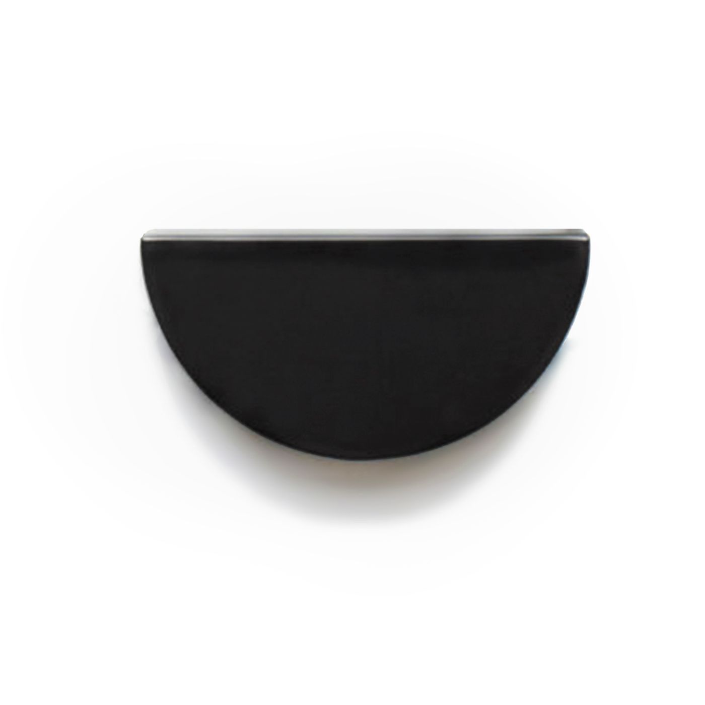 Dune - 80mm Matte Black Handle (Premium Solid Brass Construction)