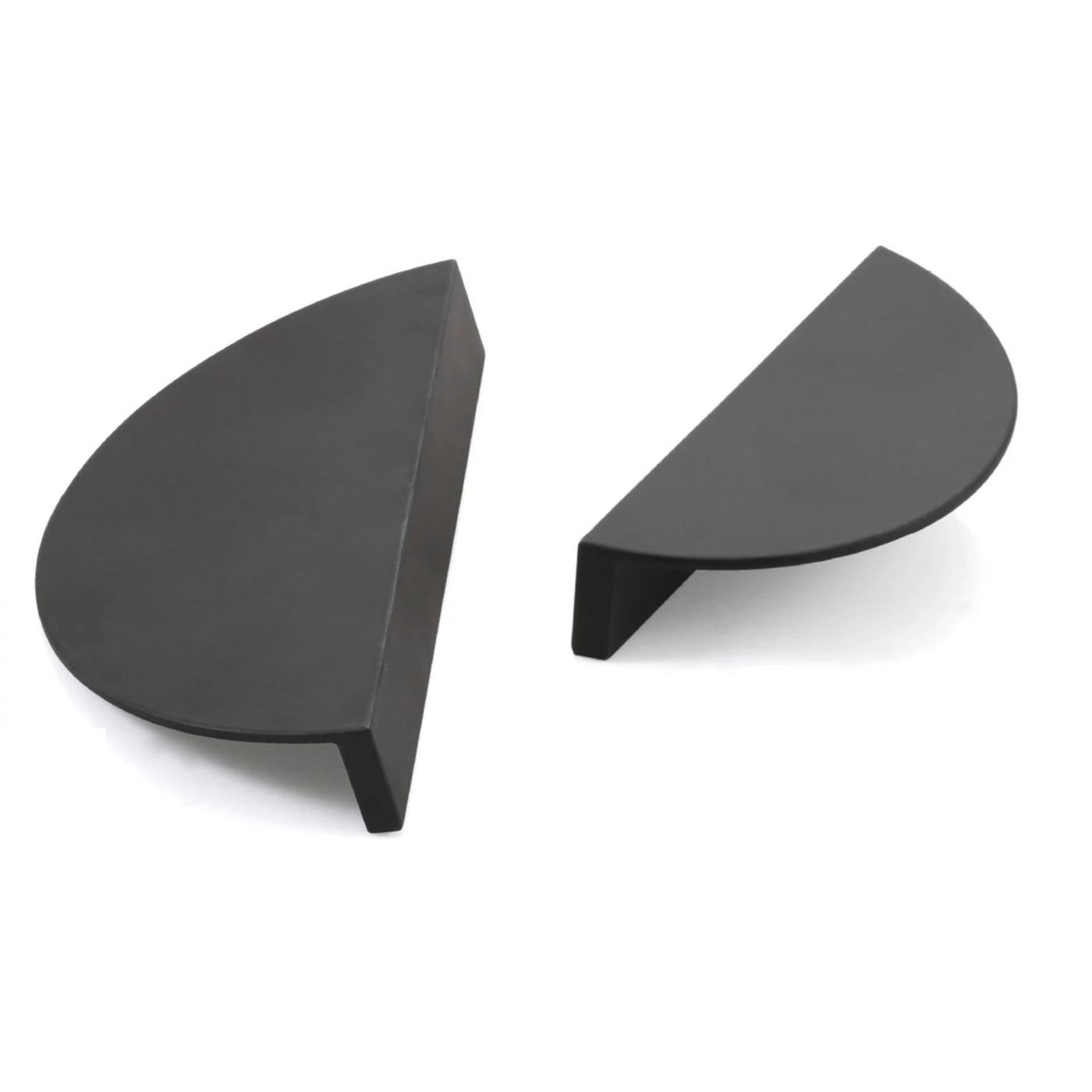 Dune - 80mm Matte Black Handle (Premium Solid Brass Construction)