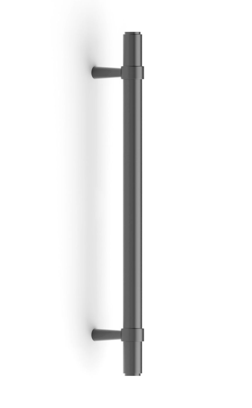 Astor - 210mm Gun Metal Handle (Premium Solid Brass Construction)