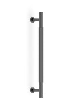 Soho - 195mm Gun Metal Handle (Premium Solid Brass Construction)