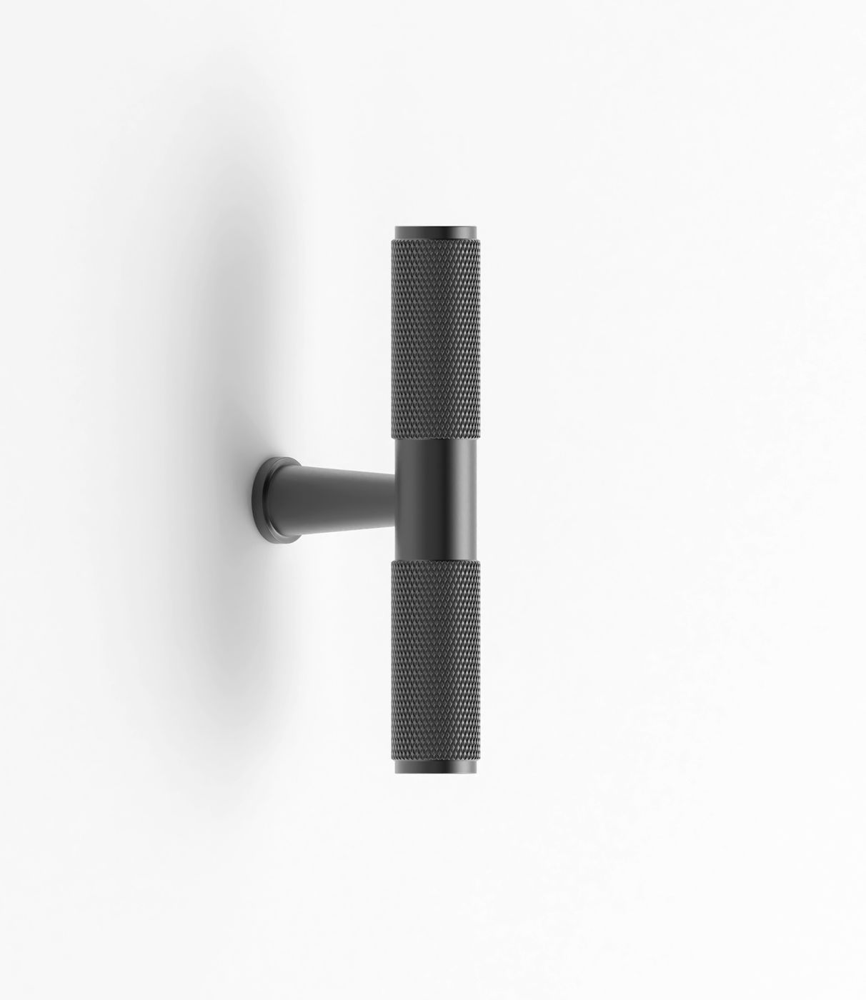 Nord - 80mm Gun Metal Handle (Premium Solid Brass Construction)