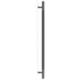 Nord - 380mm Gun Metal Handle (Premium Solid Brass Construction)