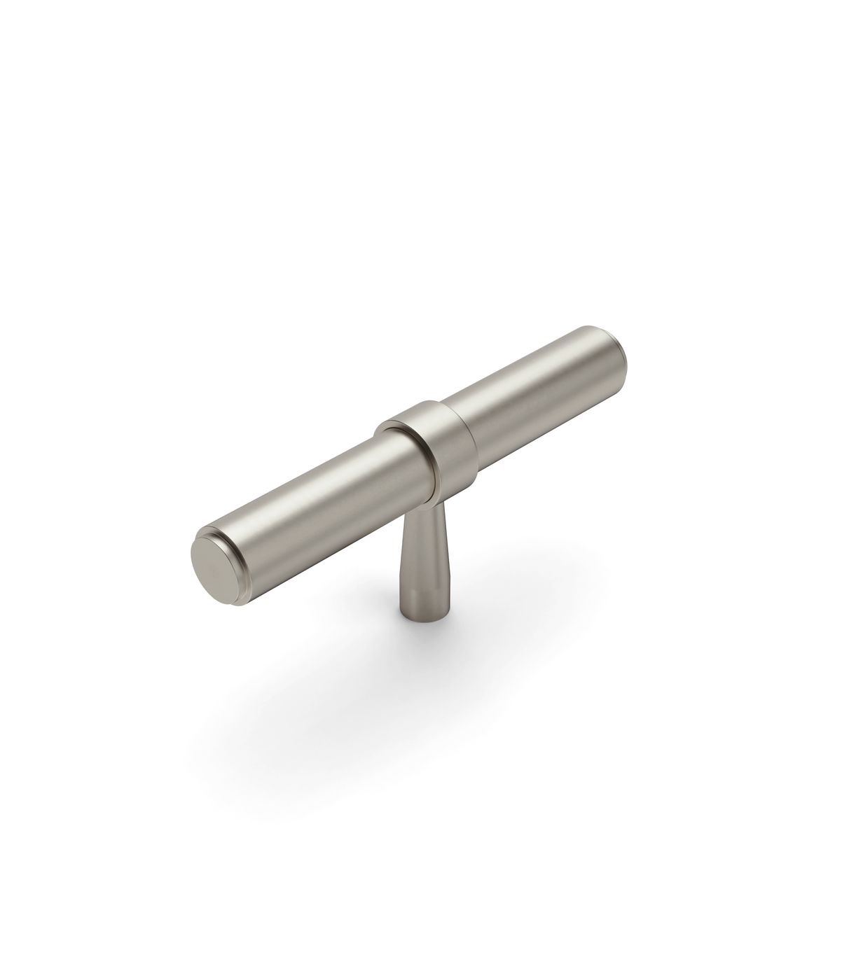 Astor - 80mm Brushed Nickel Handle (Premium Solid Brass Construction)
