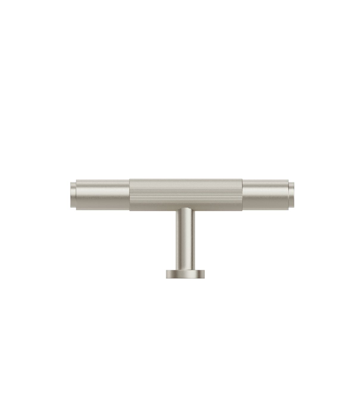 Soho - 80mm Brushed Nickel Handle (Premium Solid Brass Construction)