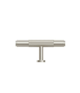 Soho - 80mm Brushed Nickel Handle (Premium Solid Brass Construction)