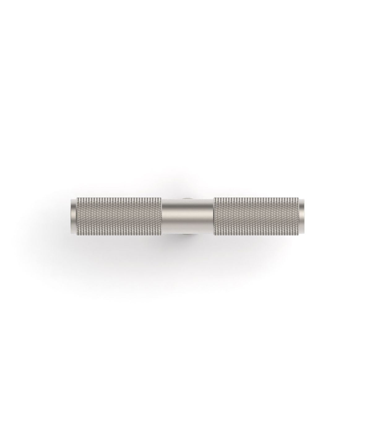 Nord - 80mm Brushed Nickel Handle (Premium Solid Brass Construction)