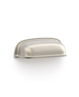Newport - 90mm Brushed Nickel Handle (Premium Solid Brass Construction)