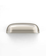 Newport - 90mm Brushed Nickel Handle (Premium Solid Brass Construction)