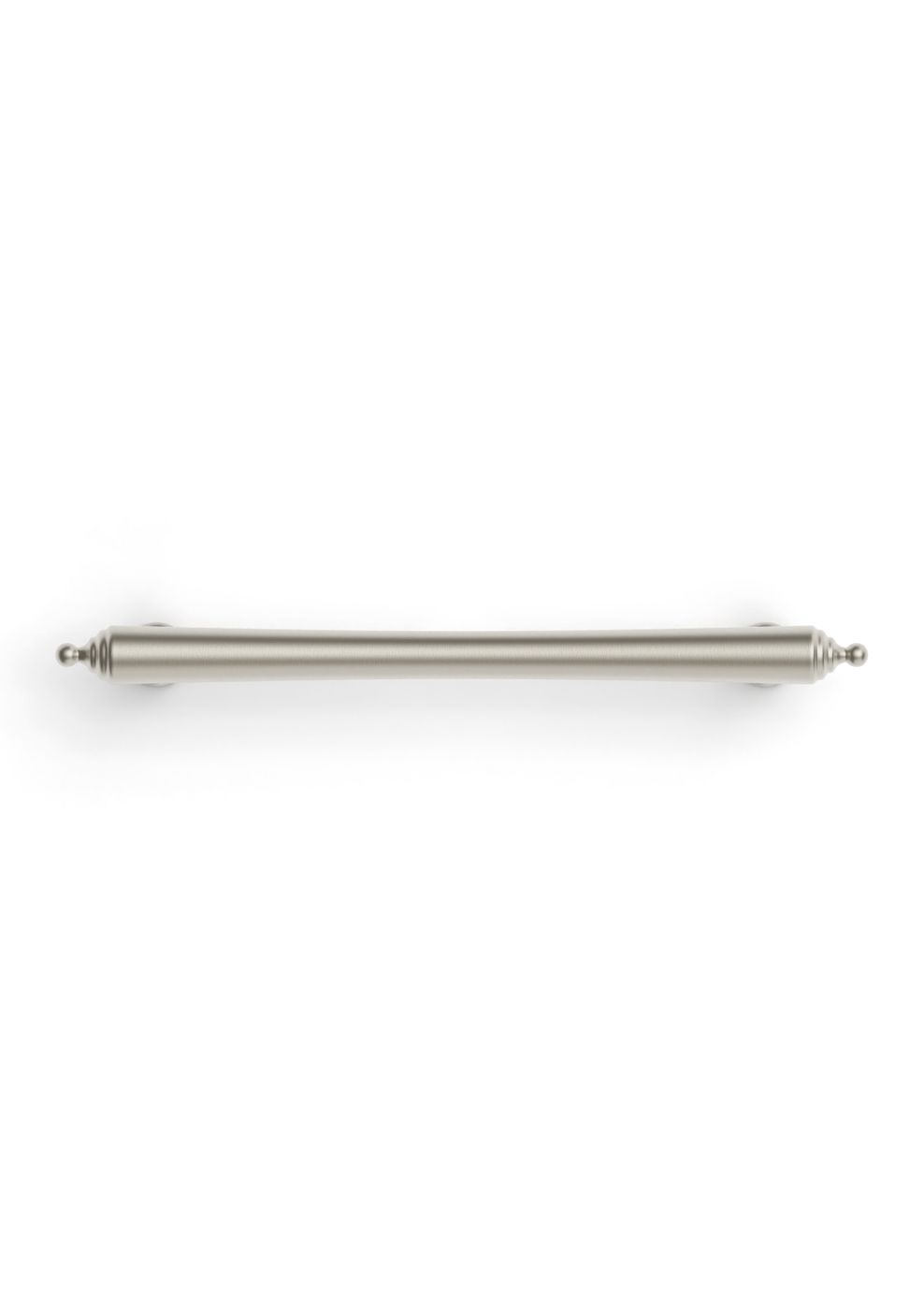 Heirloom - 171mm Brushed Nickel Handle (Premium Solid Brass Construction)