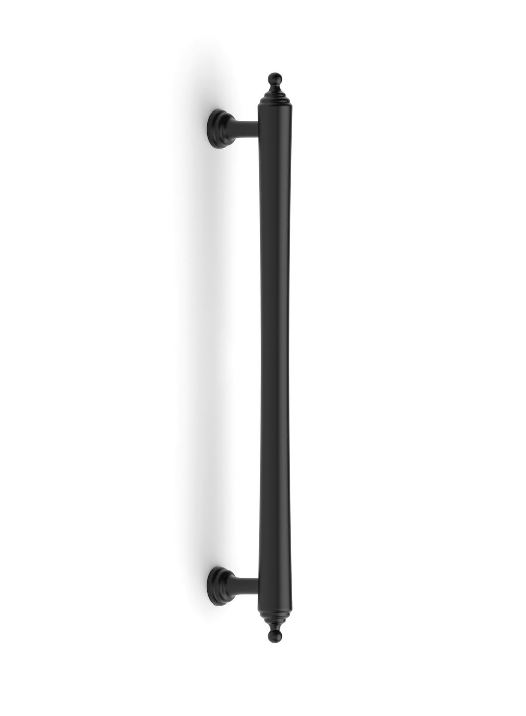 Heirloom - 202mm Matte Black Handle (Premium Solid Brass Construction)