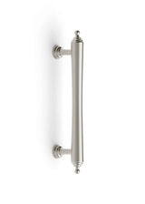 Heirloom - 140mm Brushed Nickel Handle (Premium Solid Brass Construction)