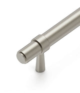 Astor - 168mm Brushed Nickel Handle (Premium Solid Brass Construction)