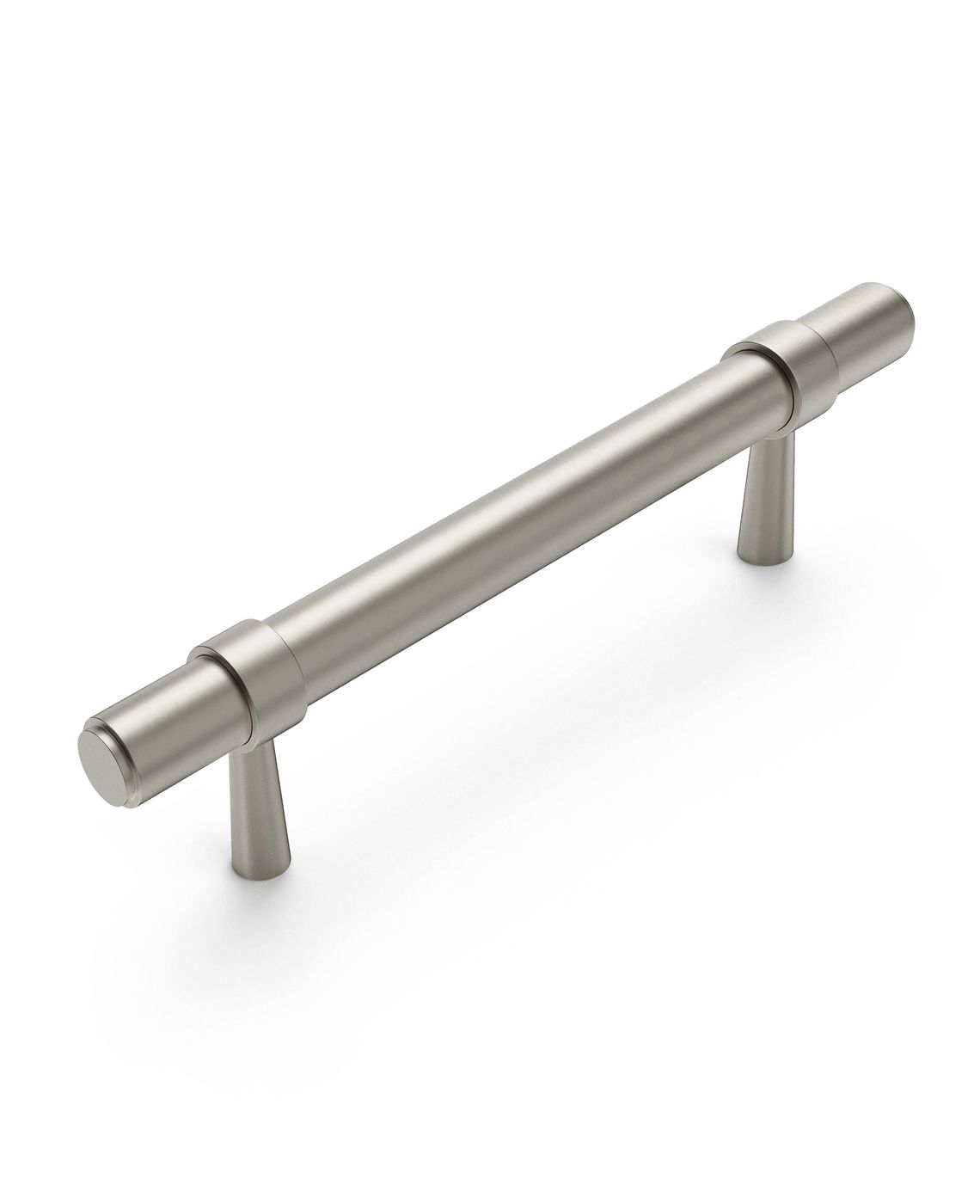 Astor - 138mm Brushed Nickel Handle (Premium Solid Brass Construction)