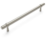 Astor - 240mm Brushed Nickel Handle (Premium Solid Brass Construction)