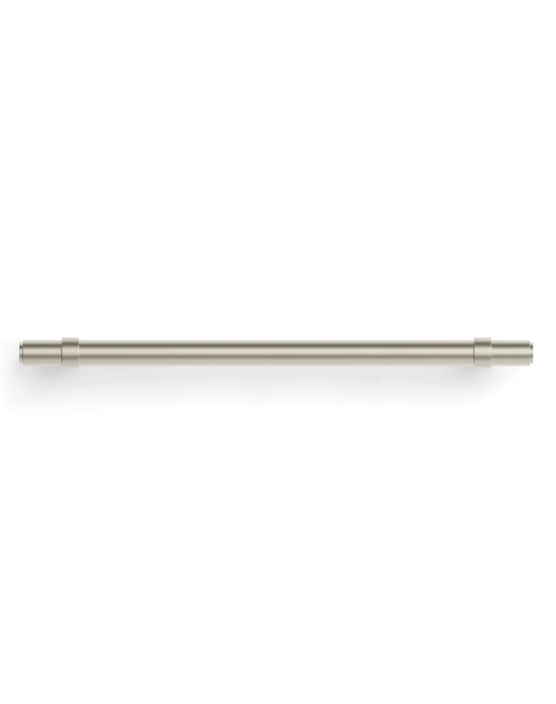 Astor - 240mm Brushed Nickel Handle (Premium Solid Brass Construction)