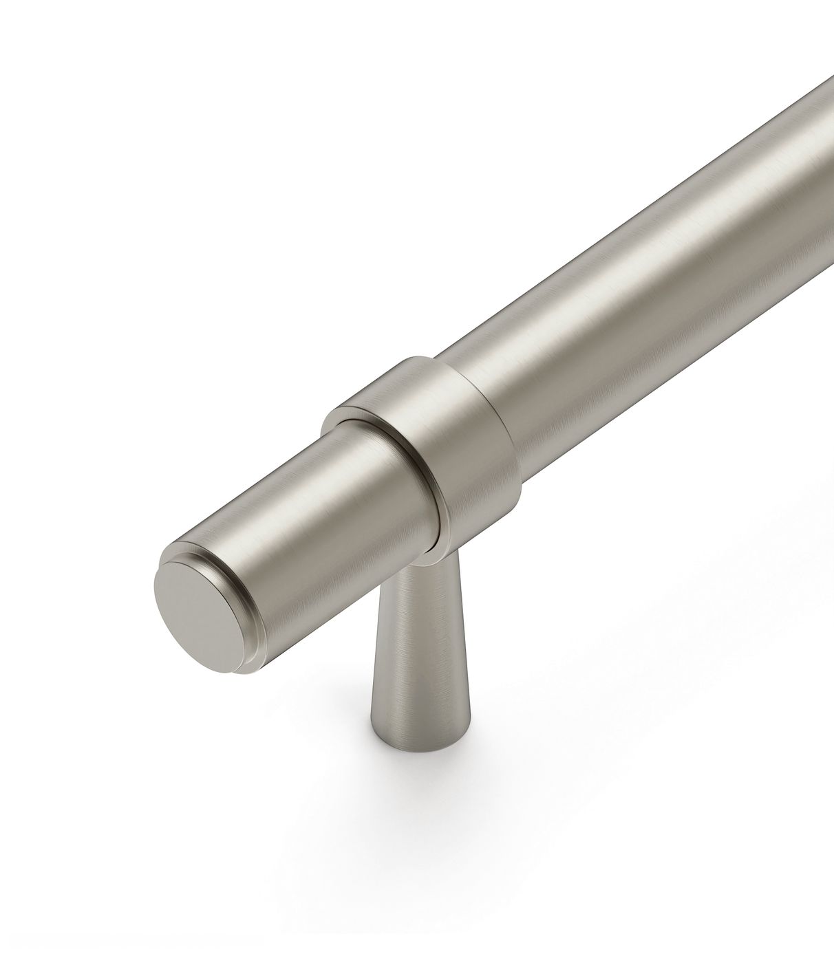 Astor - 270mm Brushed Nickel Handle (Premium Solid Brass Construction)