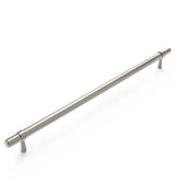 Astor - 370mm Brushed Nickel Handle (Premium Solid Brass Construction)