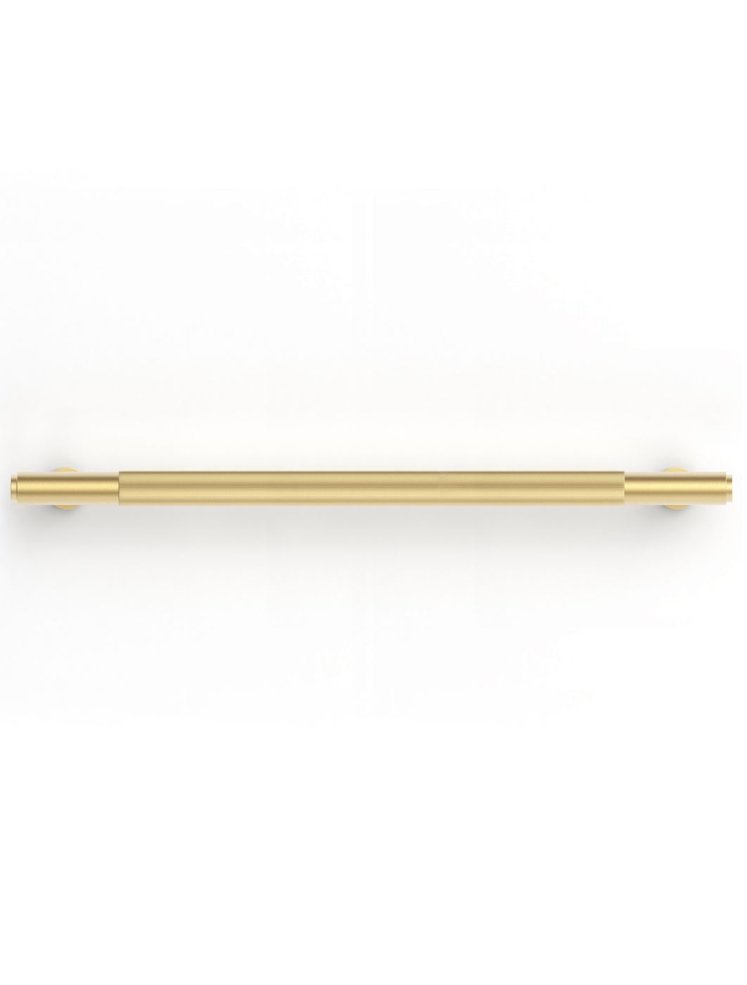 Soho - 225mm Brushed Brass Handle (Premium Solid Brass Construction)