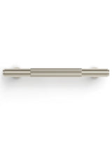 Soho - 132mm Brushed Nickel Handle (Premium Solid Brass Construction)