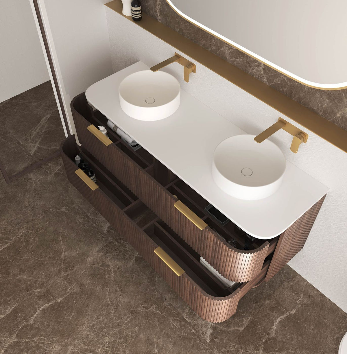 Otti Havana Vanity 1500mm Double Basin