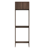 Havana Fluted Laundry 2100 Sable Walnut Tall Washing Machine Cabinet