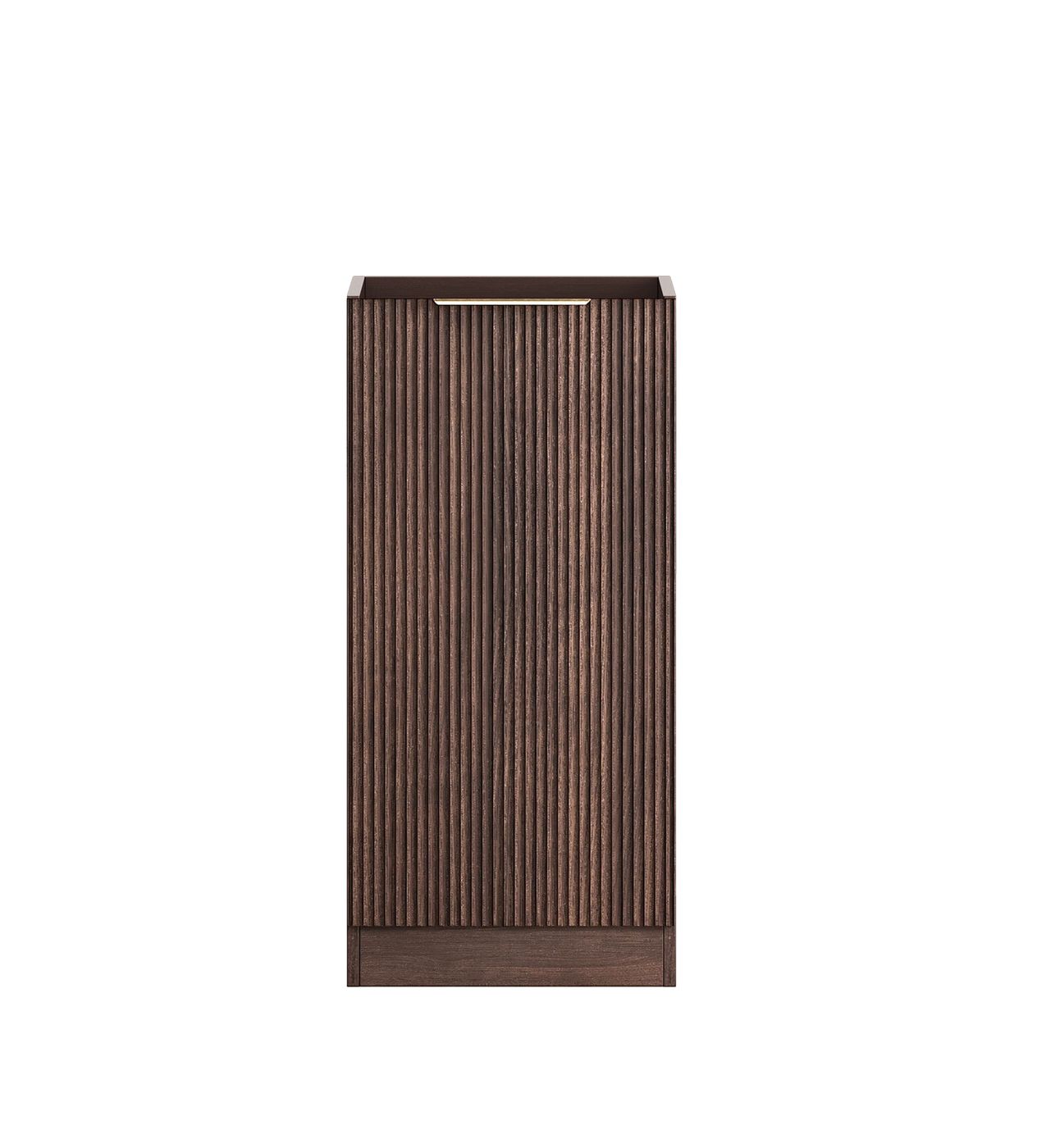 Havana Fluted Laundry 415 Sable Walnut Base Cabinet