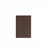 Havana Fluted Laundry 415 Sable Walnut Wall Cabinet