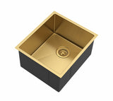 Axon Sink 39S 390x450x220 Argent Gold - front view