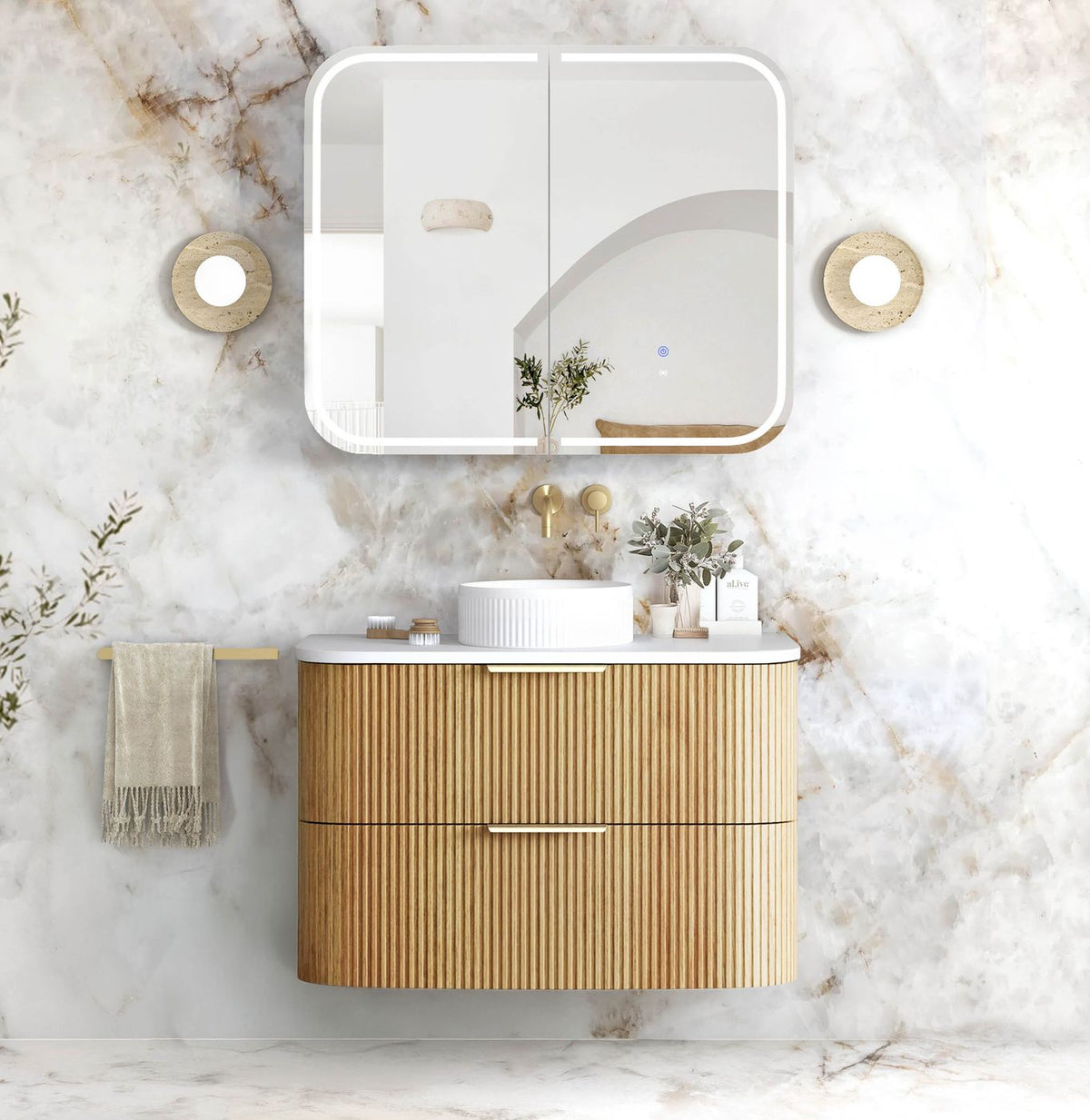 Otti Havana Vanity 900mm Single Basin