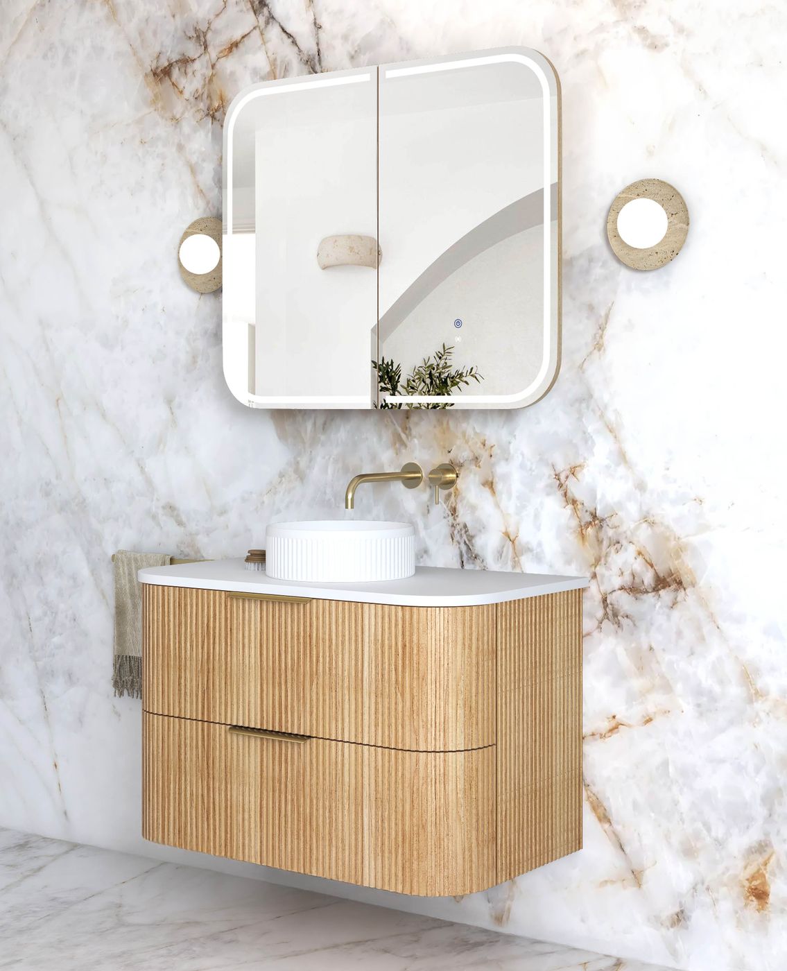 Otti Havana Vanity 900mm Single Basin