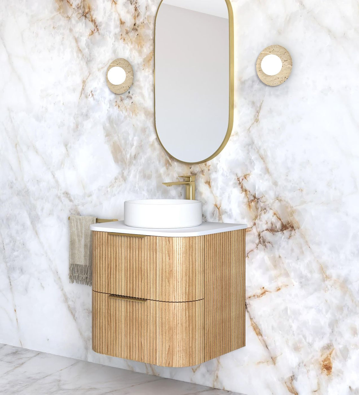 Otti Havana Vanity 600mm Single Basin