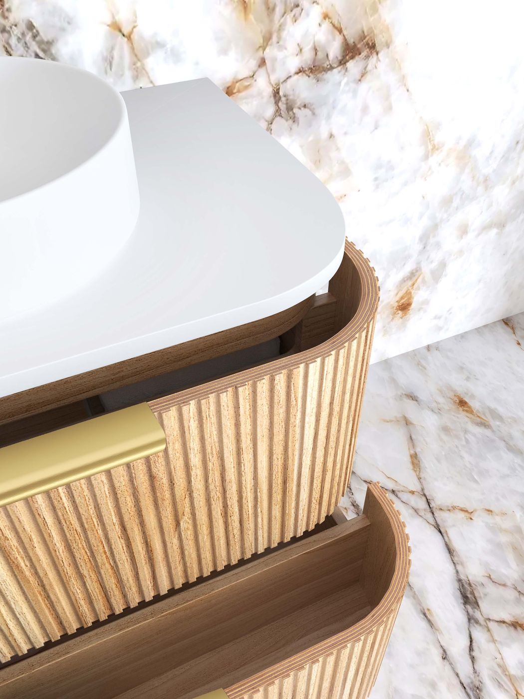 Otti Havana Vanity 750mm Single Basin