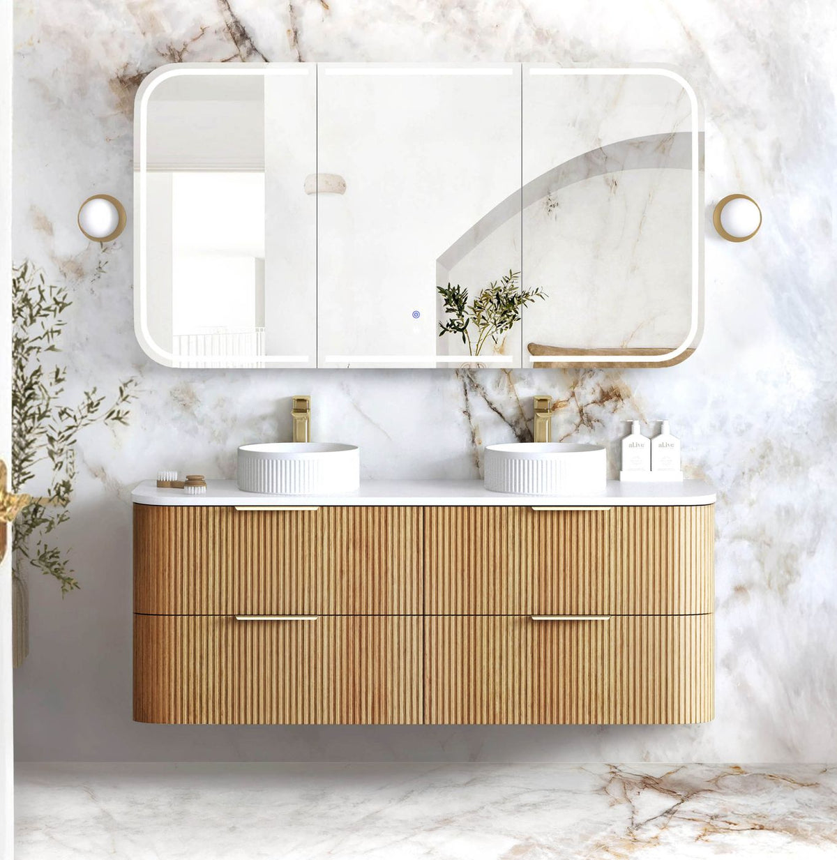 Otti Havana Vanity 1500mm Double Basin
