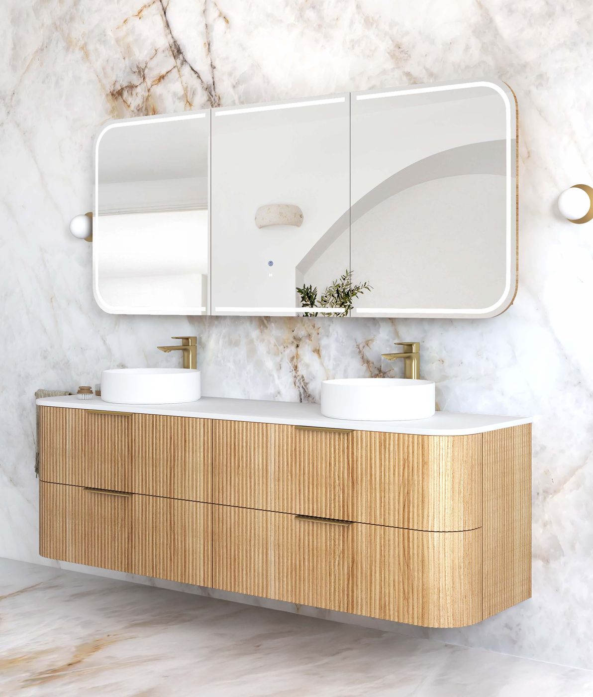 Otti Havana Vanity 1800mm Double Basin