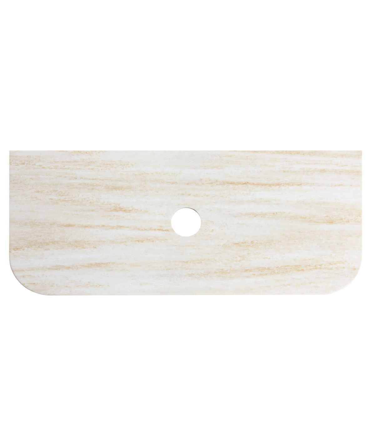 Bondi 1200mm Natural Oak Wall Hung Curve Vanity