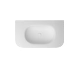 Chloe 900x500 Silk Matte White Top with Basin