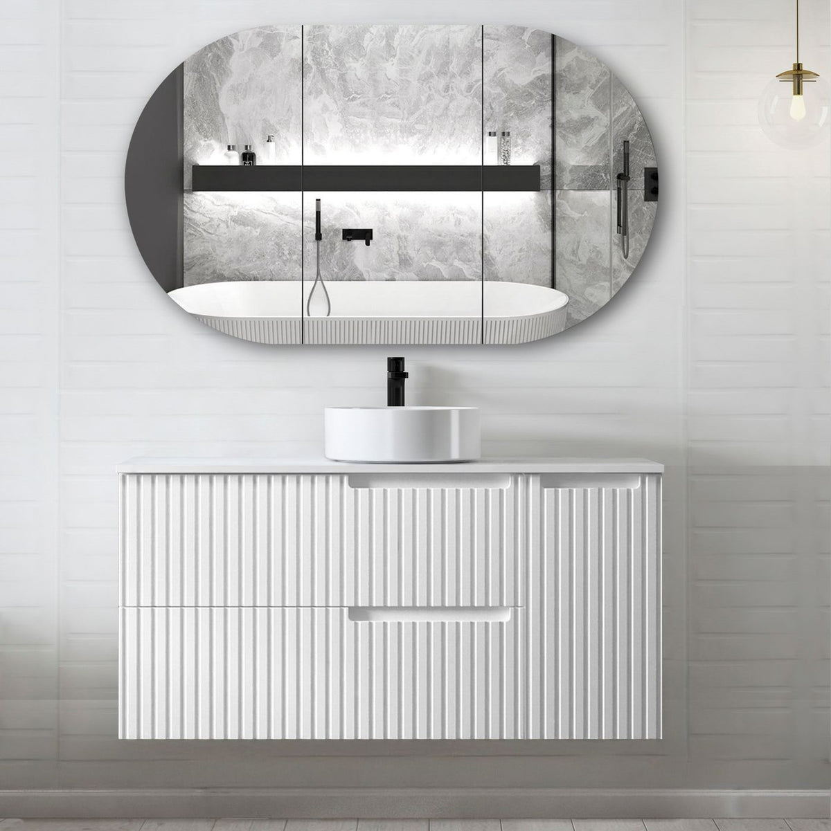 Otti Noosa Vanity 1200mm Single Basin